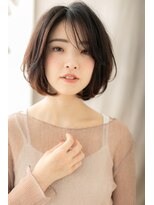 カバーヘアアンドスパ ブリス 浦和(COVER HAIR&SPA bliss) グレージュレイヤーカットこなれミディアムボブZ浦和30代40代