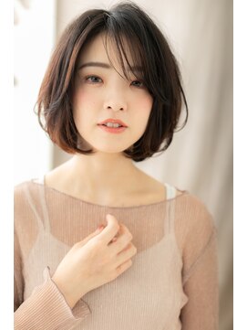 カバーヘアアンドスパ ブリス 浦和(COVER HAIR&SPA bliss) グレージュレイヤーカットこなれミディアムボブZ浦和30代40代