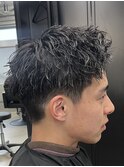 スパイキーショート/ジェットモヒカン/ショートバング/men's