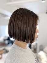 スペシウムバイアンバースデー(spacium by UNBIRTHDAY)&nbsp;グレージュ/切りっぱなしボブ　【HIYORI】