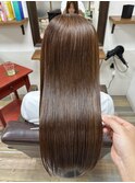 20代30代40代艶感ストレートアッシュグレージュ透明感ロング