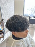 マッシュスパイラルパーマ