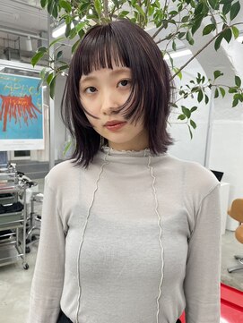 ラモード(LAMODE) ショート×顔まわり【髪質改善・イルミナカラー】