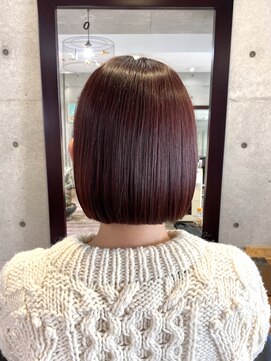 ザ ブラウン サロン(THE BROWNE SALON) ~THE BROWNE SALON~ボルドーカラー