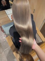 エヌアンドエー 春日部東口店(hair shop N&A)&nbsp;艶めくシルキーグレージュ　ワンランク上の透明感ヘア