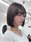 【ミニボブ】ナチュラルボブ/ストレートボブ/ショートボブ