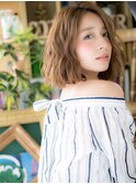 細めハイライトこなれミディアムボブレイヤーh4上尾20代30代40代