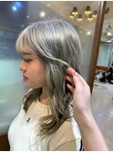 silver　collar