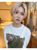 ハイトーンハンサムショート
