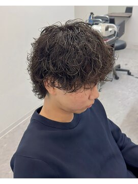 ブライト(BRIGHT) マッシュウルフ無造作パーマシャドウパーマ