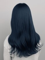 セブンルックス(7LOOKS) 【髪質改善】ブルーブラック×ロング/ストレート