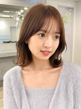 フォト 新宿三丁目(foto) 【宮森】ワンカールくびれヘア韓国パーマ・大人ボブパーマ