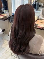 アルターリアン(aL ter LieN)&nbsp;【ボルドーカラー】くびれヘア/アプリコットオレンジ/千葉 林