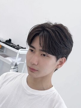 アビー ランシェル(ABEY LENCIEL) コンマショート/ショートセンターパート/シースルーセンター