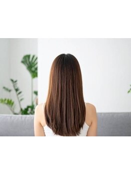 【髪質改善】繰り返すカラーによるダメージを軽減◎髪の内部まで栄養を補給し、芯まで潤うサラツヤ髪に♪