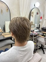 ルリアン 元住吉店(Le'lien)&nbsp;ブリーチ2回ミルクティーカラー