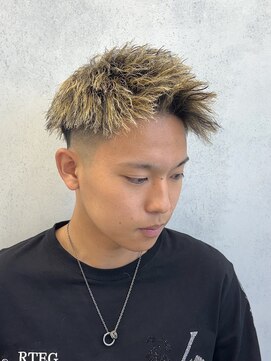 ルースト 西院店(ROOST) ツイストパーマ/メッシュ/ジェットモヒカン