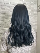 ミリ 奈良店(mm)&nbsp;ブルー/アッシュ/透明感/ブリーチなし/近鉄奈良/髪質改善