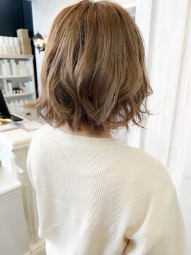 キャアリー(Caary) 福山パーマ20代30代40代50代人気Caaryウェーブ大人ボブショート