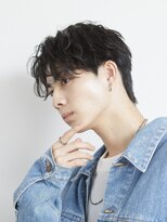 グロウ 横浜店(glow)&nbsp;センターパート/ニュアンスパーマ