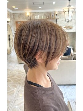 【小顔似合わせカット】30代40代50代ショートボブ/ボブ/髪質改善