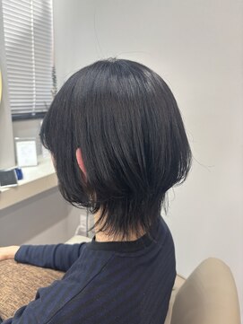 アオ 花咲町(a-o) オシャレ感upなハッシュカット♪