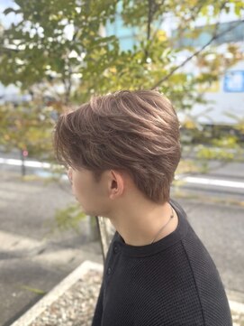 アレーズバイベニボンズ(Alaise by Beni,Bond's) ワンブリーチミルクティーベージュ