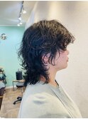 ウェーブウルフスタイル