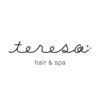 hair&spa teresaのお店ロゴ