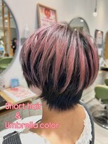アース モード 新小岩店(EARTH/M) アンブレラカラー×ピンク