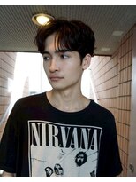 マイロ(mailo)&nbsp;大人センターパート+ルーズパーマ