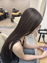 チザン(TIZAN)&nbsp;ガッチョライツ×ダークグレージュロング