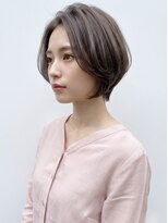 ディアーナ(DIANA) ブリーチなし透明感ショコラグレージュ暗髪ショートボブ秋カラー