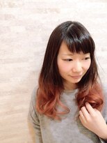 ヘア デザイン クランプ フロント(Hair Design CLAMP front)&nbsp;グラデーションカラー