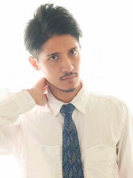 ヘアーサロン ラフリジー(Loufreasy) ツーブロックのサイドパートでビジネスライクに♪