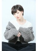 大人可愛いショートボブ