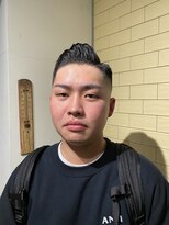 タケシズバーバー(BARBER) ポンパドールフェード七三