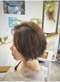 ニアンスショートパーマ （☆）