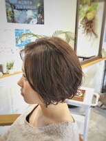 ルームスヘアー(Rooms Hair) ニアンスショートパーマ （☆）
