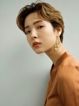 ケシキ大名(keshiki) ハンサムショートで飾らない色気を