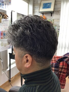 エミル(eMil) Men’sカーリーショートパーマ