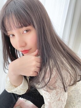 モニ(moni)の写真/ケラコラトリートメント取り扱い◎ダメージレスで柔らかいナチュラルストレートヘアへ導きます。