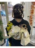 着付けヘアセット
