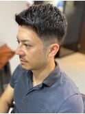大人の刈り上げスタイル