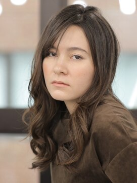 エンディアリング 東銀座(Endearing) 大人可愛い似合わせカット小顔ブラウン20代30代40代東銀座