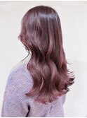 ロングスタイル　ピンキーベージュ