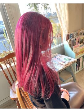 ヘアサロン テラス(Hair salon TERRACE.) チェリーピンク