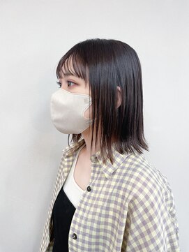 トップヘアー 玉島店(TOP HAIR) TOPHAIR 玉島店/ ぱん》切りっぱなしボブ