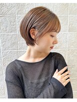 ビュートリアム 南青山(BEAUTRIUM)&nbsp;耳掛け大人ショート　マッシュショート　20代30代40代