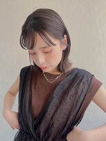 ムク 甲府(muku.)&nbsp;前髪/マチルダボブ/ピンクベージュインナー/グレージュ[甲府駅]